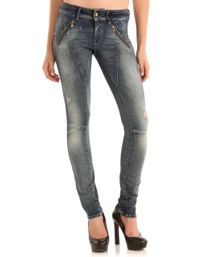 LETITIA SEAS - Guess - Jeans - Blauw