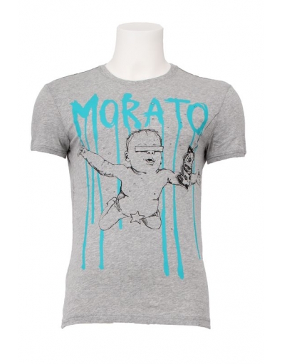 Antony Morato t-shirt - Grunge Generati - Grijs / Grey