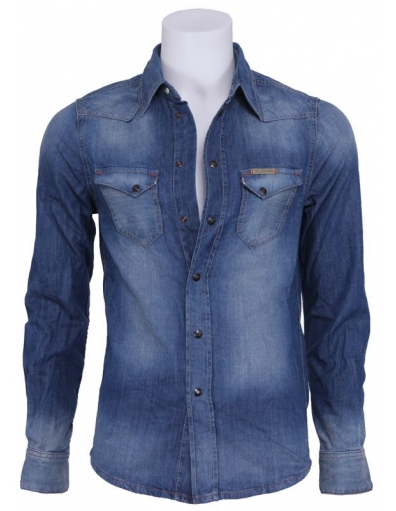 Denim overhemd - Pepe Jeans - Overhemden - Blauw