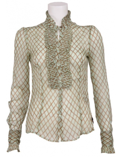 CAMICIA IDONY - Phard - Blouses - Groen